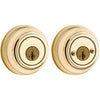 Kwikset SmartKey Polished Brass Metal Deadbolt