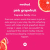 Method Pink Grapefruit Scent Gel Hand Wash 12 oz. (Pack of 6)