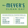 Mrs. Meyer's Clean Day Cottonseed/Soy White Iowa Pine Large Size Candle 7.2 oz. (Pack of 6)