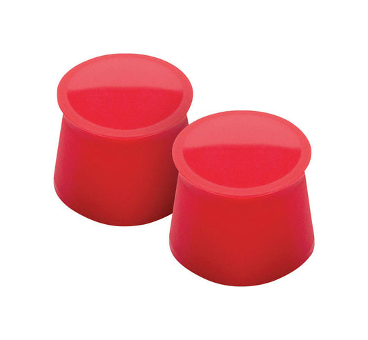 Tovolo Red Silicone Wine Caps (Pack of 6)