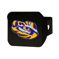 Louisiana State University Black Metal Hitch Cover - 3D Color Emblem