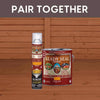 Ready Seal Turbo Spray Natural Cedar Wood Stain 24 oz (Pack of 6)