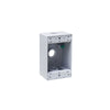 Bell 18.3 cu in Rectangle Aluminum 1 gang Weatherproof Box Gray