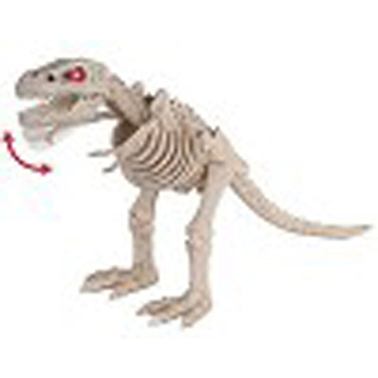 Seasons Crazy Bones Prelit T Rex Dinosaur Halloween Decor (Pack of 2)