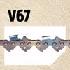 Oregon PowerCut V67 16 in. Chainsaw Chain 67 links
