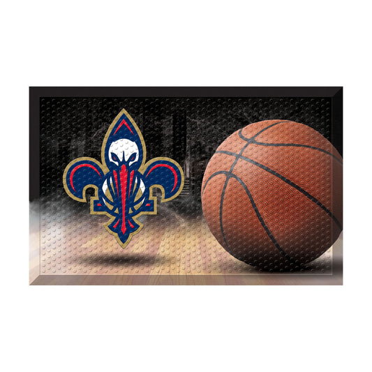 NBA - New Orleans Pelicans Rubber Scraper Door Mat