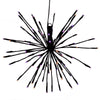 Celebrations Orange/Purple 16 in. LED Starlight Burst Halloween Decor (Pack of 6)