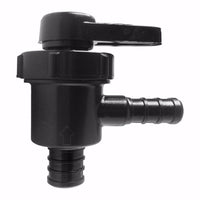 Flair-It Ecopoly 1/2 in. Crimp  T X 1/2 in. S Crimp  Plastic Angle Stop Valve (Pack of 10).