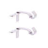 Kenney Fast Fit Silver Brushed Nickel Metal Curtain Rod Bracket 5/8 L x 3 in. Projection - Deal of The Week