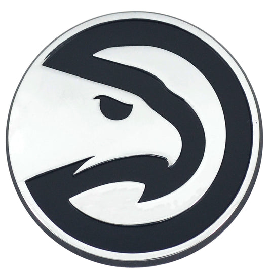 NBA - Atlanta Hawks 3D Chromed Metal Emblem