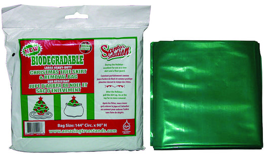 Santas Solutions 90 in. H x 144 in. W Christmas Tree Disposal Bag (Pack of 24)