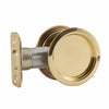 National Hardware Brass-Plated Gold Steel Pocket Door Pull