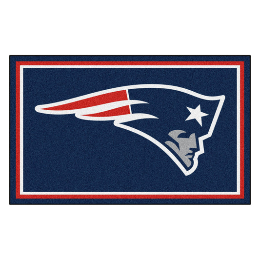 NFL - New England Patriots 4ft. x 6ft. Plush Area Rug