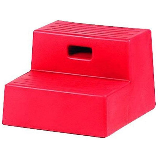 Horsemen’s Pride 2-Step Mounting Block Red – 18.75 in