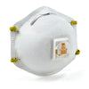 3M N95 Sanding and Fiberglass Cup Disposable Respirator Pro-Series Valved White 10 pc. (Pack of 4)