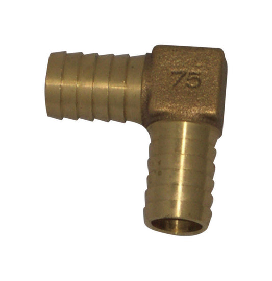 Campbell Red Brass 3/4 in. Insert Elbow