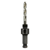 Milwaukee Hardened Steel Basic 7/16 in. D Hole Saw Arbor