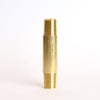 ATC 1/4 in. MPT 1/4 in. D MPT Yellow Brass Nipple 2-1/2 in. L