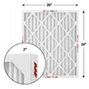 AAF Flanders PREpleat 20 in. W X 24 in. H X 2 in. D Synthetic 11 MERV Pleated Air Filter (Pack of 12)