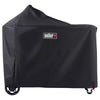 Weber Premium Grill Cover for Performer Premium and Deluxe Grills Black Weather Resistant 