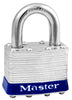 Master Lock 1-5/16 in. H X 1 in. W X 1-3/4 in. L Steel 4-Pin Cylinder Padlock Keyed Alike