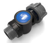 Swan Multi-Purpose Swivel Hose Connector Black – 180/360° Rotation to Prevent Kinks and Improve Water Flow