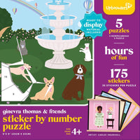 Upbounders Ginevra Thomas and Friends Sticker Puzzles