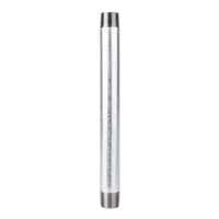 STZ Industries 3/4 in. MIP each X 3/4 in. D MIP Galvanized Steel 10 in. L Nipple