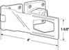 Prime-Line Chrome-Plated Steel 4 in. L Keyed Hasp Lock 1 pk