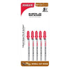 Diablo 3-1/4 in. Bi-Metal T-Shank Scroll Cut Wood Jig Saw Blade 20 TPI 5 pk