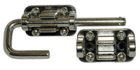Barton Kramer Chrome Chrome Sliding Glass Door Security Latch