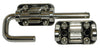 Barton Kramer Chrome Chrome Sliding Glass Door Security Latch