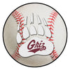 University of Montana Baseball Rug - 27in. Diameter