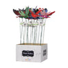 Exhart Windywing Assorted Garden Stakes 13 In. Tall Metal, Plastic (Case of 24)