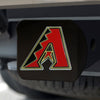 MLB - Arizona Diamondbacks Black Metal Hitch Cover - 3D Color Emblem