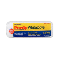 Purdy White Dove Woven Fabric 7 in. W X 1/2 in. Paint Roller Cover (Pack of 10)