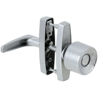 National Hardware Satin Silver Zinc Universal Knob Latch (Pack of 3)