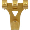 Hillman AnchorWire Brass-Plated Gold Professional Picture Hanger 75 lb. 2 pk (Pack of 10)
