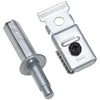 National Hardware Zinc-Plated Steel Folding Door Upper Pivots 1 pk