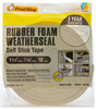Frost King White Rubber Foam Weather Seal For Doors and Windows 10 ft. L X 0.44 in. - Open Box