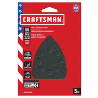 Craftsman 6 in. L X 4 in. W Assorted Grit Ceramic Mouse Sandpaper 5 pk (Pack of 5)
