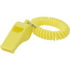 Hillman Plastic Assorted Sporting Whistle Wrist Coil Key Chain (Pack of 24).