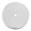 Master Magnetics 07222 2.61 X 0.375 Nickel Heavy Duty Round Base Magnet (Pack of 2)