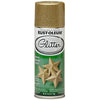 Rust-Oleum Specialty Glitter Gold Spray Paint 10.25 oz.