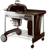 Weber Performer Deluxe Charcoal Grill 22 Inch Black with Touch N Go Ignition System
