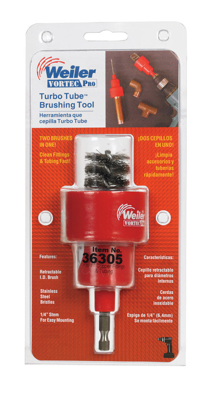 Weiler Vortec Pro Tube Brushing Tool 1 pk
