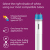 Philips LED Multi-CCT 48 in. G13 T8 Linear Light Bulb 32 Watt Equivalence 1 pk (Pack of 5)