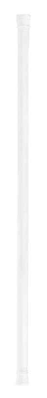 Zenna Home Shower Tension Rod 60 in. L White