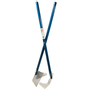Wee-Wee Sanitary Pooper Scooper Rake Blue 32 in