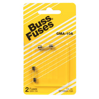 Bussmann 10 amps Fast Acting Glass Fuse 1 pk